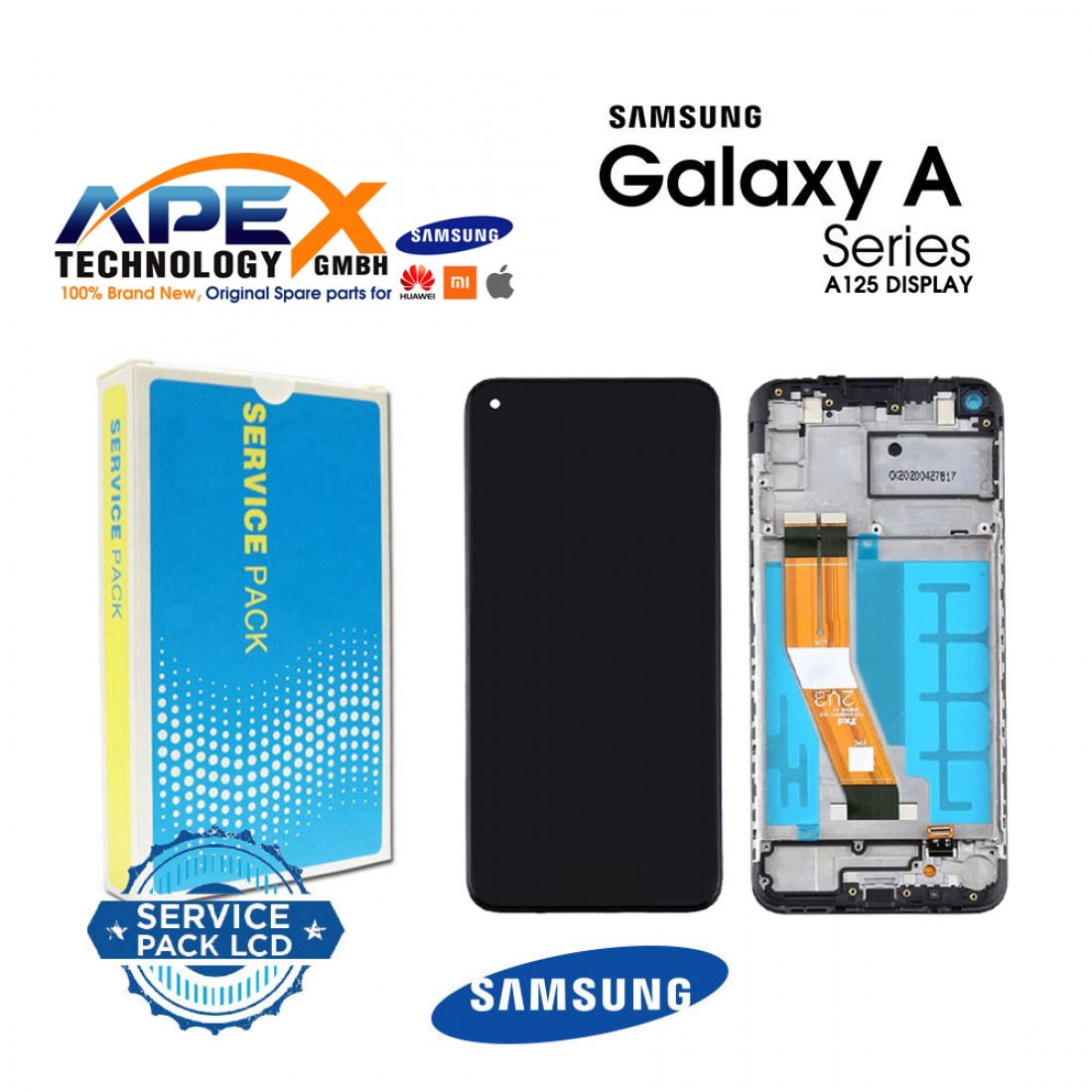 Дисплей Для Samsung A125f Galaxy A12