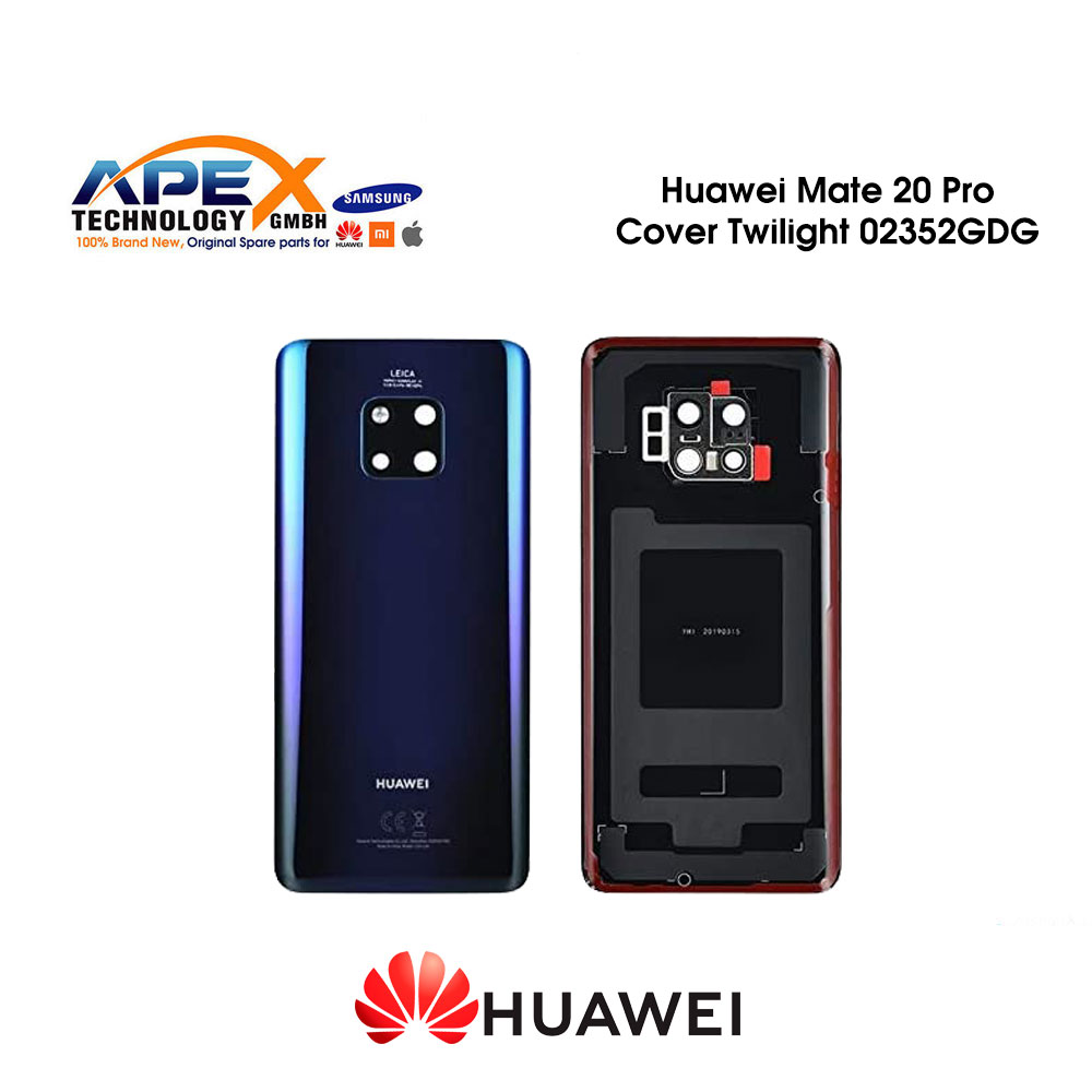 Huawei Mate 20 Pro (LYA-L09, LYA-L29, LYA-L0C) Battery Cover Twilight ...