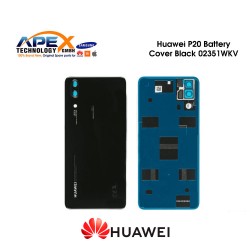Huawei P20 (EML-L09, EML-L29) Battery Cover Black 02351WKV
