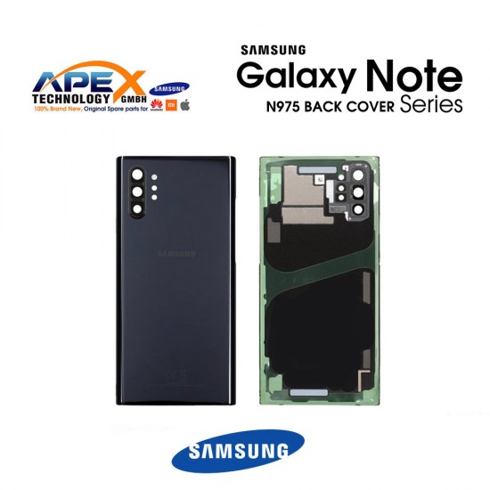Samsung Galaxy Note 10 Plus (SM-N976B) Battery Cover Aura Black GH82-20614A