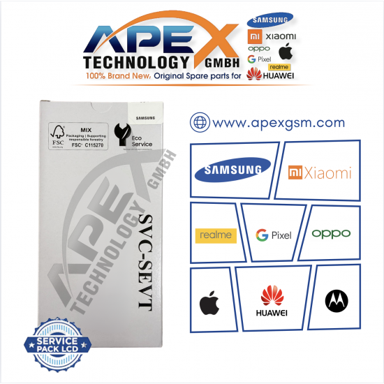 SM-F926 (Z Fold 3 5G 2020) BLACK INNER LCD (Assembled)