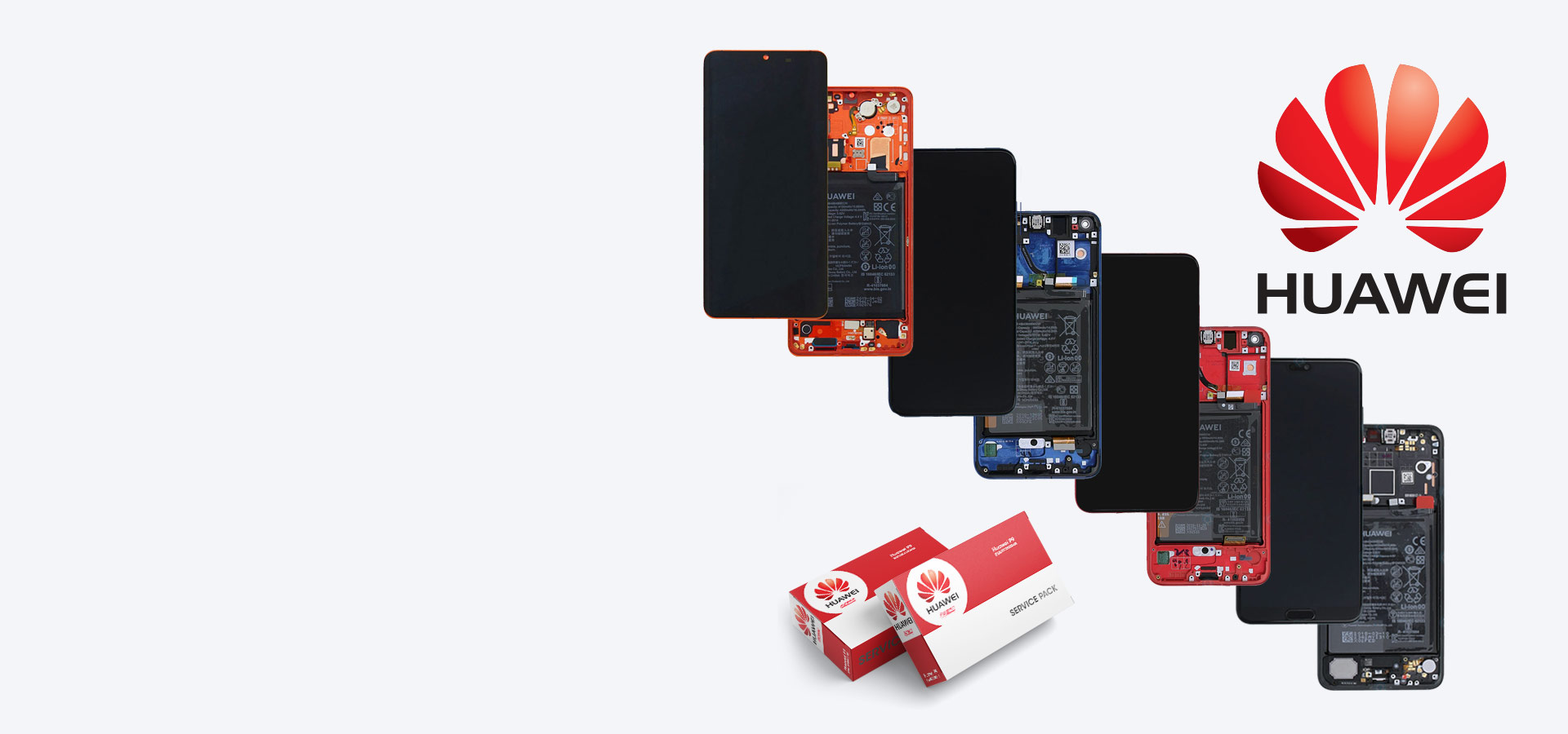 Service Pack Lcd Original Samsung & Xiaomi & iPhone Huawei Mobile Spare Parts