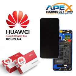 Huawei Honor 8X (JSN-L21) Lcd Display / Screen + Touch + Battery Blue 02352EAQ