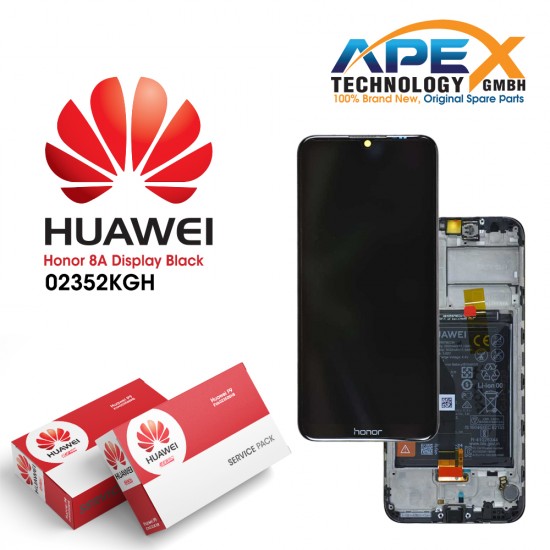 Huawei Honor 8A (JKT-L21) Lcd Display / Screen + Touch + Battery 02352KGH