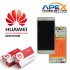 Huawei Honor 8 Lite Lcd Display / Screen + Touch + Battery Gold 02351DWM