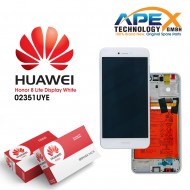 Huawei Honor 8 Lite Lcd Display / Screen + Touch + Battery White 02351UYE