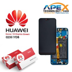 Huawei Honor 10 (2018) Lcd Display / Screen + Touch + Battery Assembly  Green - 02351YDB