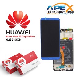 Huawei Honor View 10 (BKL-L09) Lcd Display / Screen + Touch + Battery Navy Blue 02351SXB