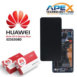 Huawei Mate 20 X (EVR-L29) Lcd Display / Screen + Touch + Battery Midnight Blue 02352GBD