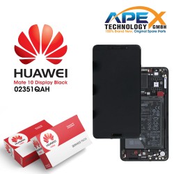 Huawei Mate 10 (ALP-L09, ALP-L29) Lcd Display / Screen + Touch + Battery Black 02351QAH