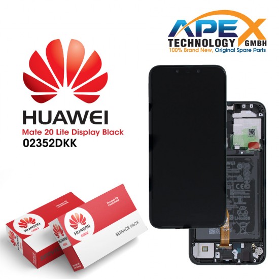 Huawei Mate 20 Lite (SNE-LX1 SNE-L21) Lcd Display / Screen + Touch + Battery Black 02352DKK OR 02352DFF OR 02352GTW
