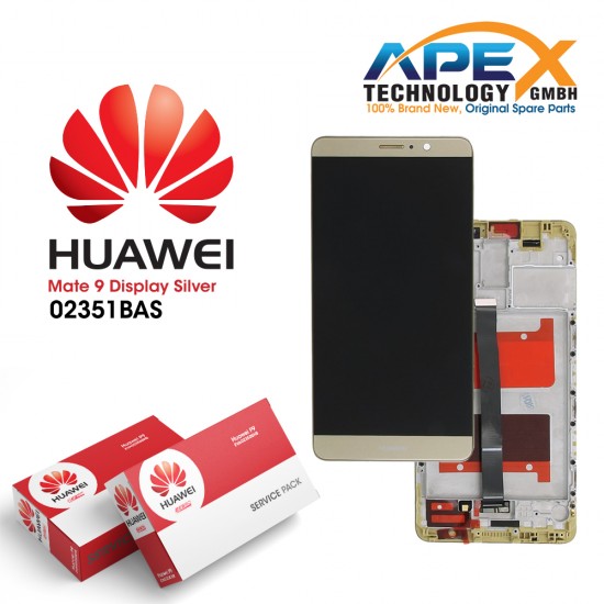 Huawei Mate 9 Lcd Display / Screen + Touch + Battery White 02351BAS