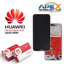 Huawei P20 Lite (ANE-L21) Lcd Display / Screen + Touch + Battery Gold 02351WRN