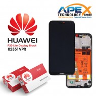 Huawei P20 Lite (ANE-L21) Lcd Display / Screen + Touch + Battery Midnight Black 02351VPR