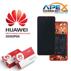 Huawei P30 Pro (VOG-L09 VOG-L29) Lcd Display / Screen + Touch + Battery Amber Sunrise 02352PGK