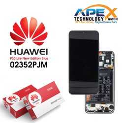 Huawei P30 Lite Global (MAR-L21BX) Lcd Display / Screen + Touch + Battery Midnight Black 02352PJM