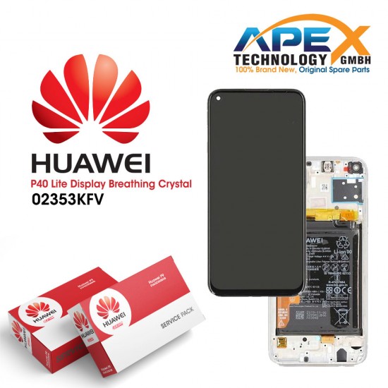 Huawei P40 Lite (JNY-L21A JNY-LX1) Lcd Display / Screen + Touch + Battery Breathing Crystal 02353KFV
