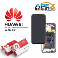 Huawei P40 Lite (JNY-L21A JNY-LX1) Lcd Display / Screen + Touch + Battery Midnight Black 02353KFU