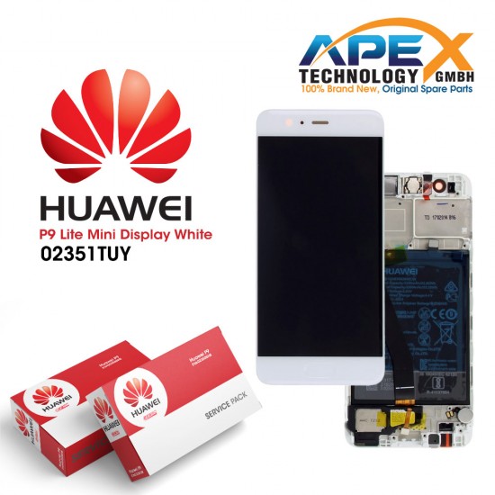 Huawei Y6 Pro 2017 Lcd Display / Screen + Touch + Battery White 02351TUY