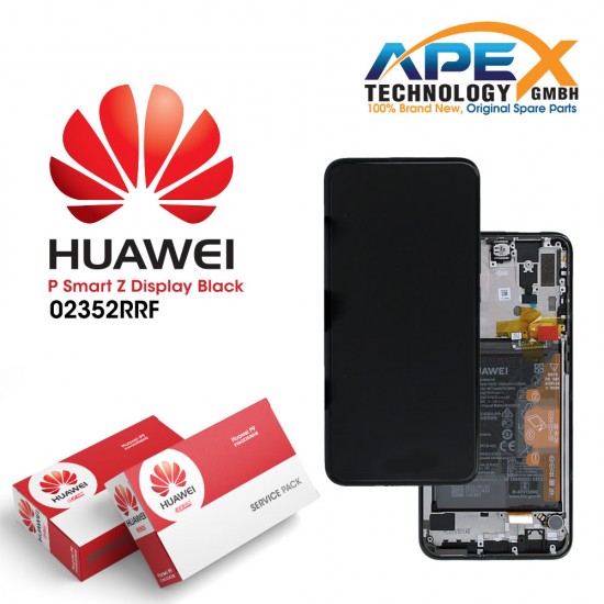 Huawei P smart Z (STK-L21) Y9 Prime 2019 (STK-L21) Lcd Display / Screen + Touch + Battery Midnight Black 02352RRF