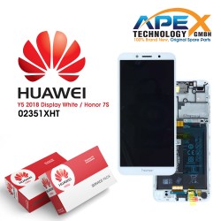 Huawei Honor 7S Lcd Display / Screen + Touch + Battery - White - 02351XHT