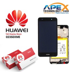 Huawei Y6 II (CAM-L21) Lcd Display / Screen + Touch + Battery Black 02350XME
