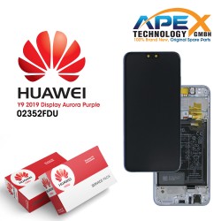 Huawei Y9 2019 (JKM-L23 JKM-LX3) Lcd Display / Screen + Touch + Battery Aurora Purple 02352FDU