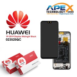 Huawei Y9 2019 (JKM-L23 JKM-LX3) Lcd Display / Screen + Touch + Battery Midnight Black 02352EQC