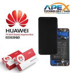 Huawei Y9 2019 (JKM-L23 JKM-LX3) Lcd Display / Screen + Touch + Battery Sapphire Blue 02352EQD