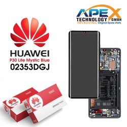 Huawei P30 Pro (VOG-L09 VOG-L29) Lcd Display / Screen + Touch + Battery Mystic Blue 02353DGJ