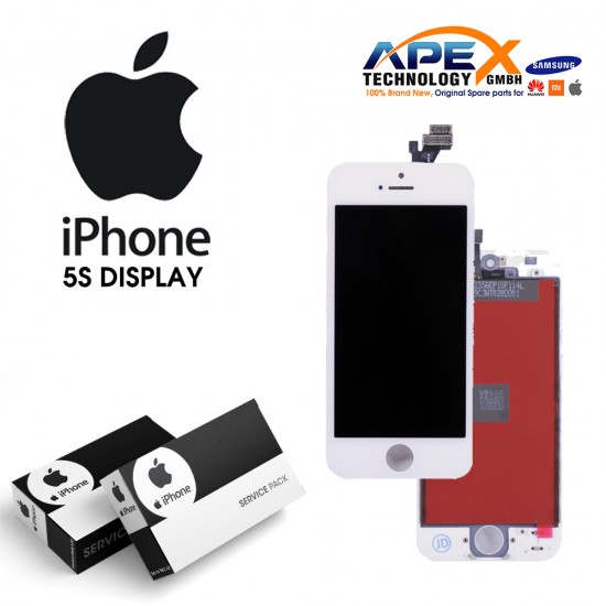 Lcd Display / Screen + Touch White for iPhone 5S