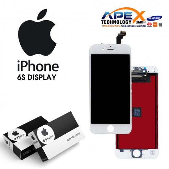 Lcd Display / Screen + Touch White for iPhone 6S