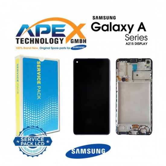 Samsung Galaxy A21 (SM-A215F) Lcd Display / Screen + Touch Black GH82-18223A OR GH-82-21199A OR GH-82-24641A OR GH-82-24642A