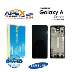 Samsung Galaxy SM-A528 (A52 5G 21 ) Lcd Display / Screen + Touch Green / Awesome Mint + Btry GH82-26912E
