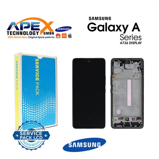 Samsung Galaxy A73 (SM-A736 5G 2022 ) Lcd Display / Screen + Touch White GH82-28884B OR GH82-28686B