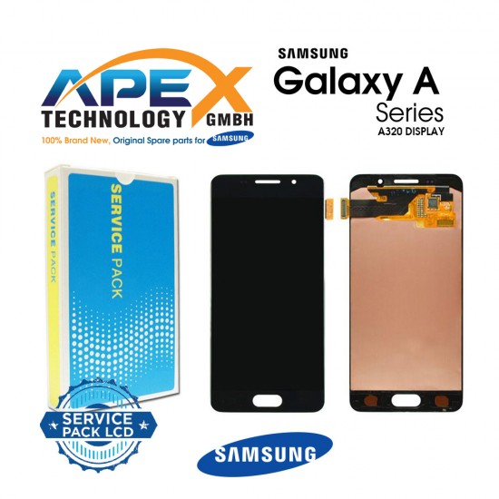 Samsung SM-A320 Galaxy A3 (2017) Lcd Display / Screen + Touch - Black - GH97-19732A OR GH97-19753A