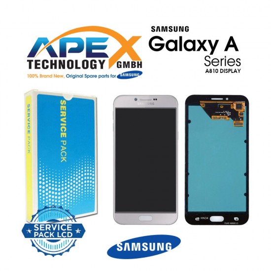Samsung SM-A810 Galaxy A8 (2016) Lcd Display / Screen + Touch - Silver - GH97-19655C