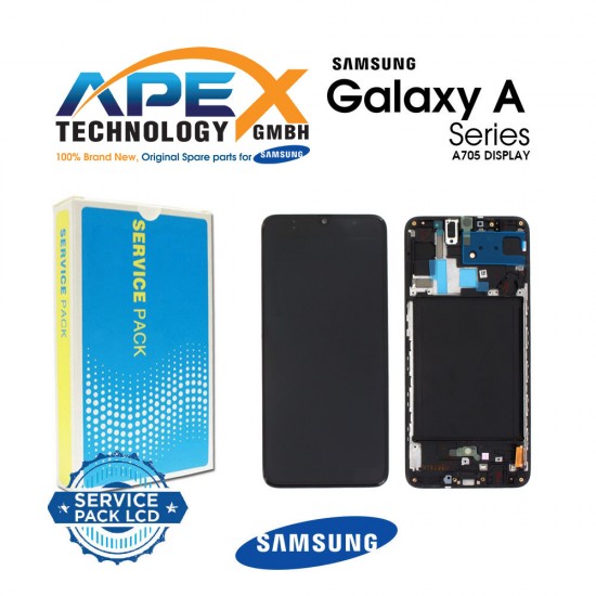 Samsung Galaxy A70 (SM-A705F) Lcd Display / Screen + Touch Black GH82-19787A