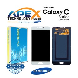 Samsung Galaxy C7 (SM-C700F) Lcd Display / Screen + Touch White GH97-19135D