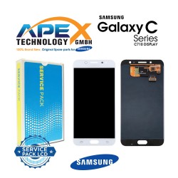 Samsung Galaxy C8 (SM-C710F) Lcd Display / Screen + Touch White GH97-21073B