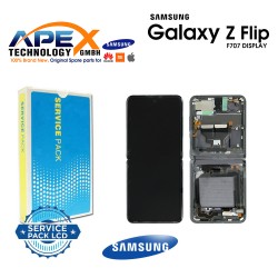 Samsung Galaxy Z Flip (SM-F707 5G 20 With Camera) Lcd Display / Screen + Touch Mystic Gray GH82-23414A OR GH82-27356A