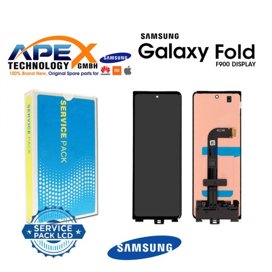 Samsung Galaxy Fold (SM-F900F) Lcd Display / Screen + Touch astro Blue GH82-20132D