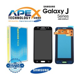 Samsung SM-J200 Galaxy J2 Lcd Display / Screen + Touch - Black - GH97-17940C