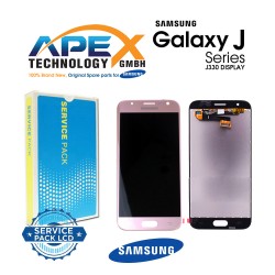 Samsung Galaxy J3 2017 (SM-J330F) Lcd Display / Screen + Touch Pink GH96-10991A