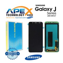 Samsung Galaxy J6 (SM-J600F) Lcd Display / Screen + Touch Black GH97-21931A