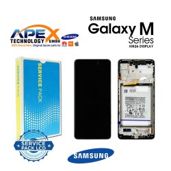 Samsung Galaxy M52 (SM-M526F 5G 21 ) Lcd Display / Screen + Touch Black +Btry GH82-27122A