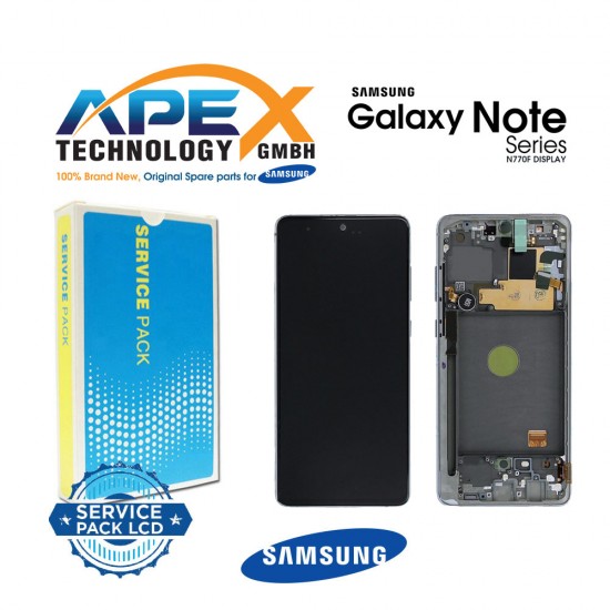 Samsung SM-N770 Galaxy Note 10 Lite Lcd Display / Screen + Touch - Silver - GH82-22055B OR GH82-22193B OR GH82-22194B OR GH82-22192B