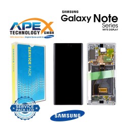 Samsung SM-N975 Galaxy Note 10+ / Note 10 Plus Lcd Display / Screen + Touch - Aura Glow / Silver - GH82-20838C OR GH82-20900C