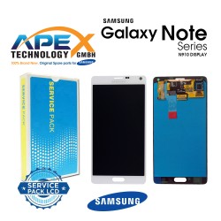 Samsung Galaxy Note 4 (SM-N910F) Lcd Display / Screen + Touch White GH97-16565A