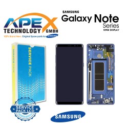Samsung Galaxy Note 8 (SM-N950F) Lcd Display / Screen + Touch Blue GH97-21065B